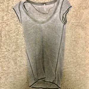 Free people green top size S